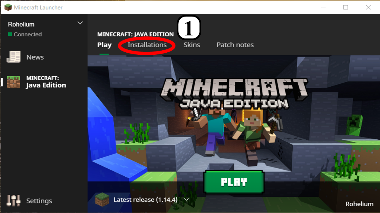 minecraft launcher saying inherits versions from an unknown version mac